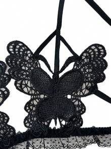 Classic Sexy Conjunto de lencería sexy para mujer inalámbrico de 2 piezas