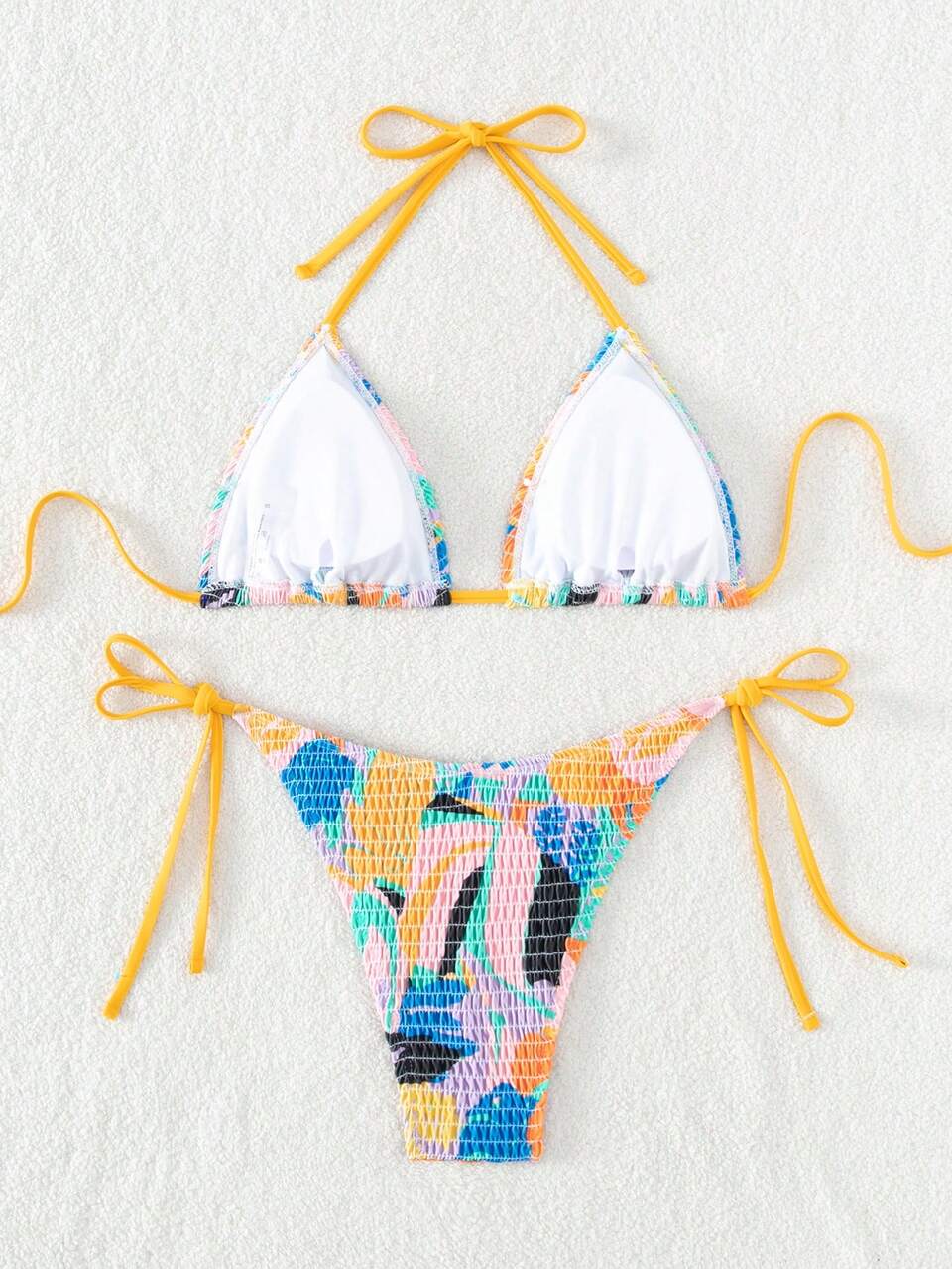 Women's Bikini Set, Random Print, Purchased Copyright Summer Beach