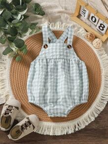 SHEIN Vintaside Kids Body para bebé niño, body casual y lindo de moda