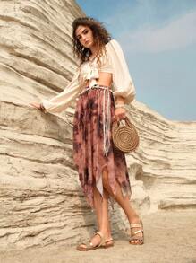 Styleloop Women's Spring And Summer Fashionable PU Material Striped Open-Toe Sandals, Women'S Back Strap Shoes For Summer - Beige - View 2