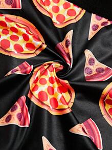 Boxers de moda para hombre con estampado de pizza