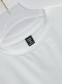 Maweii 大码短袖 T 恤，带徽标图案，当生活赋予你曲线时，炫耀它们图案 T 恤女式上衣，适合夏季 - 白色 - 查看 5