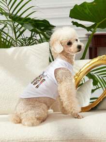 PETSIN MINI Adorable Pet Summer Printed Cat/Dog Sunscreen & Insect Repellent Vest - Multicolor - View 6