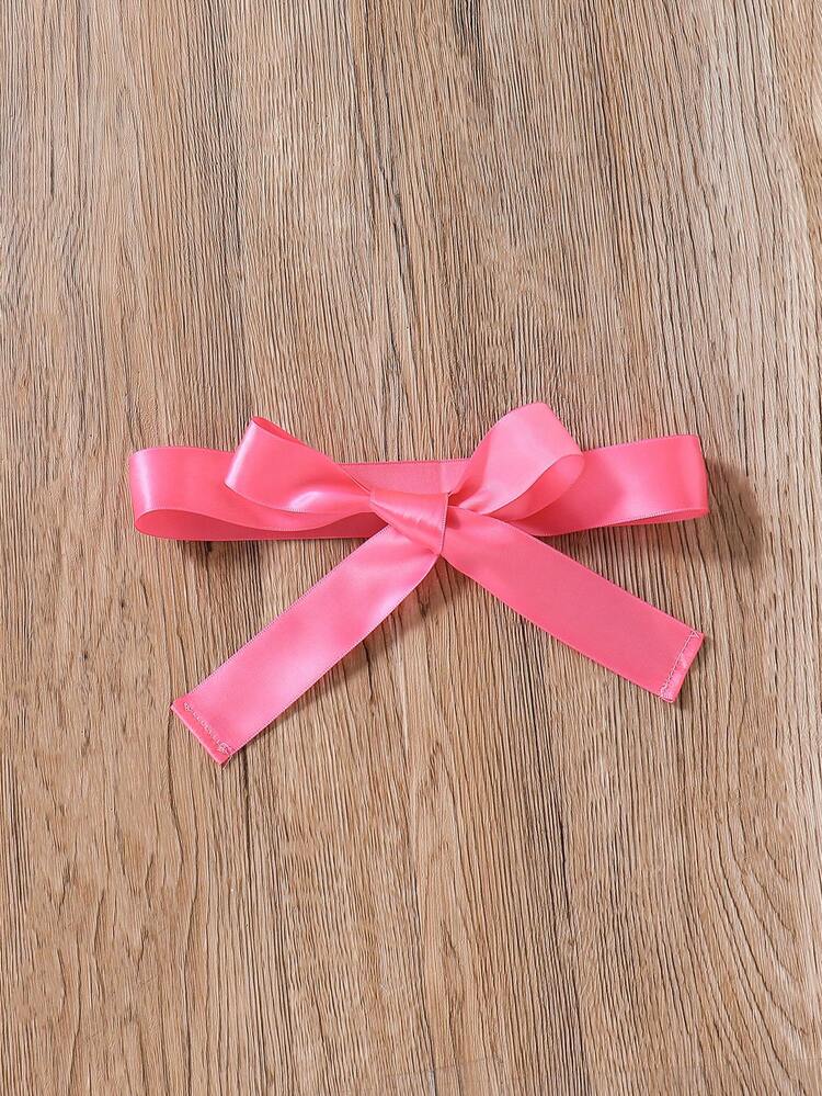 SHEIN 少女簇新時尚花紋荷葉邊裝飾連衣裙 - 粉色 - 查看 4