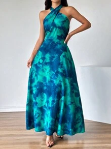 Firerie Váy hở vai nhiều màu ombre dành cho nữ - Nhiều màu - Xem 4