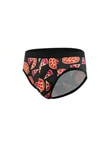 Boxers de moda para hombre con estampado de pizza