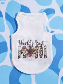 PETSIN MINI Adorable Pet Summer Printed Cat/Dog Sunscreen & Insect Repellent Vest - Multicolor - View 1