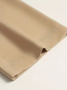 Chiquease Women Solid Color Simple Daily Wear Spring/Summer Long Pants