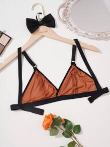 Women's Wireless Soft Cup Bra, 1pc - Khaki - View 2