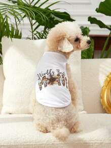 PETSIN MINI Adorable Pet Summer Printed Cat/Dog Sunscreen & Insect Repellent Vest - Multicolor - View 3