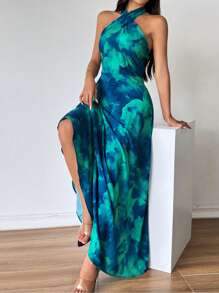 Firerie Váy hở vai nhiều màu ombre dành cho nữ - Nhiều màu - Xem 5