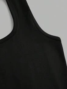 SHEIN EZwear 3 件套女士休闲短款露背背心，夏季 - 彩色 - 查看 10