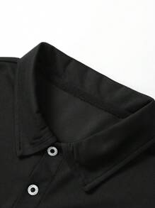 Gym Rark Kaos Polo Olahraga Pria - Hitam - View 5