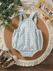 SHEIN Vintaside Kids Body para bebé niño, body casual y lindo de moda