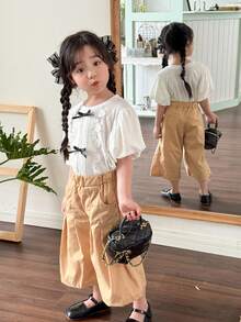 Áo thun ngắn tay thiết kế trái tim rỗng cho cô gái trẻ đơn giản và thời trang cho mùa hè - trắng - Xem 3