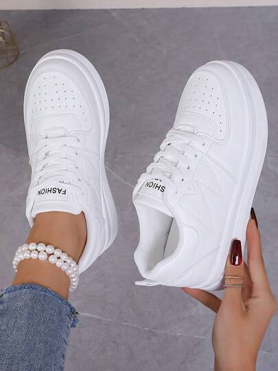 Fall/Winter Women's Casual Sport Shoes, Women's Wedge Heeled Thick Soled Sports Shoes, Outdoor Athletic Sneakers For Women