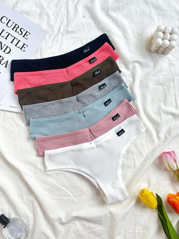 Snug Zone Conjunto de 7 bragas cómodas sin costuras para mujer con triángulo