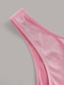 SHEIN LUNE 3 chiếc áo hai dây cổ tròn bó sát đa năng cỡ lớn dành cho nữ, thích hợp cho mùa hè - Nhiều màu - Xem 9