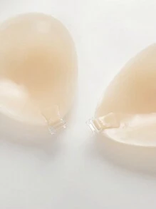 Women's Solid Color Underwear Accessory (Nipple Stickers) Suitable For Wearing With Wedding Dress Or Evening Gown