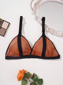 Women's Wireless Soft Cup Bra, 1pc - Khaki - View 1