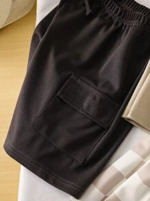 Shorts Xadrez Respiráveis e Confortáveis para Menino Jovem, Adequados para Primavera, Verão e Outono, Casual e Versátil, Confortáveis e Adequados para Atividades ao Ar Livre, Escola e Casa, Idades 4-7