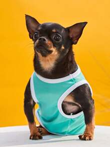 PETSIN Áo vest thú cưng in hình quả dứa đáng yêu, kem chống nắng và chống côn trùng, 1 cái - Nhiều màu - Xem 7