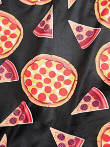Boxers de moda para hombre con estampado de pizza