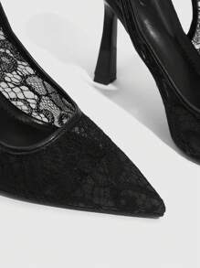 CUCCOO SZL Woman Shoes Fashion High Heel Shoes Wedding Shoes For Summer Graduation Heels Prom Heels Vacation Shoes Summer Spring Shoes Spring Break Easter - Black - View 3