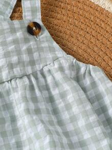 SHEIN Vintaside Kids Body para bebé niño, body casual y lindo de moda