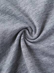 男性短褲，透氣加大尺寸內衣，前部平角四角和彈性腰帶（7件裝） - 彩色 - 查看 5