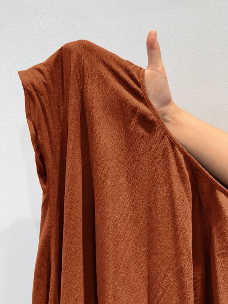 Women's Summer Multi-Hem Round Neck Short Sleeve Dress