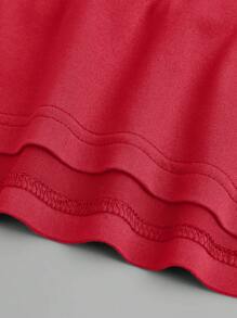 SHEIN EZwear 3件套女士超短紧身休闲上衣，适合夏季穿着