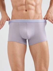 Men's Plain Simple Daily Boxer Shorts (Pack Of 5)