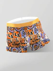 Men's Stylish Printed Boxer Briefs, Pack Of 3 - Multicolor - View 5