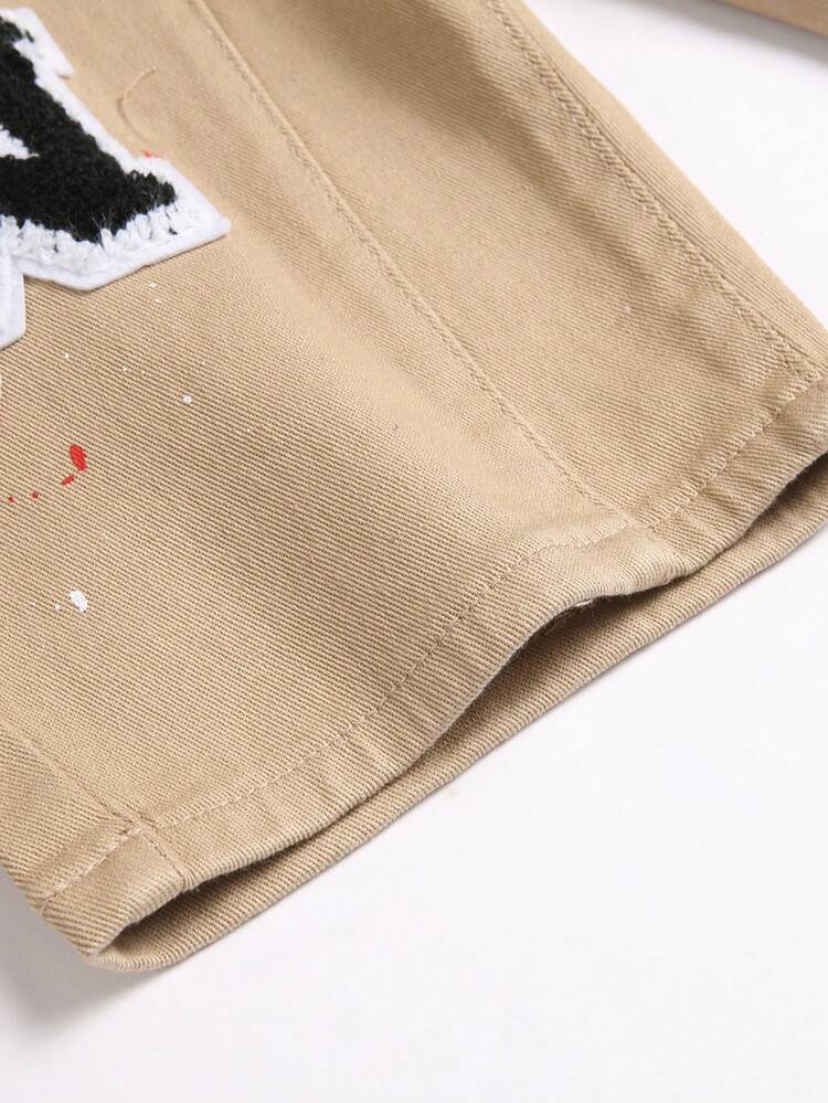 Men's Fashionable Summer Casual Distressed Denim Shorts