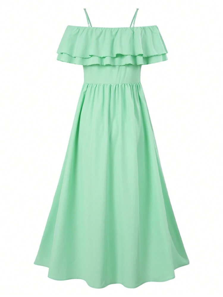 Women's Plain Simple Daily Lace Decorated Dress