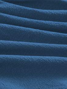 Mulvari Plus Size Summer Casual Solid Color Skirt