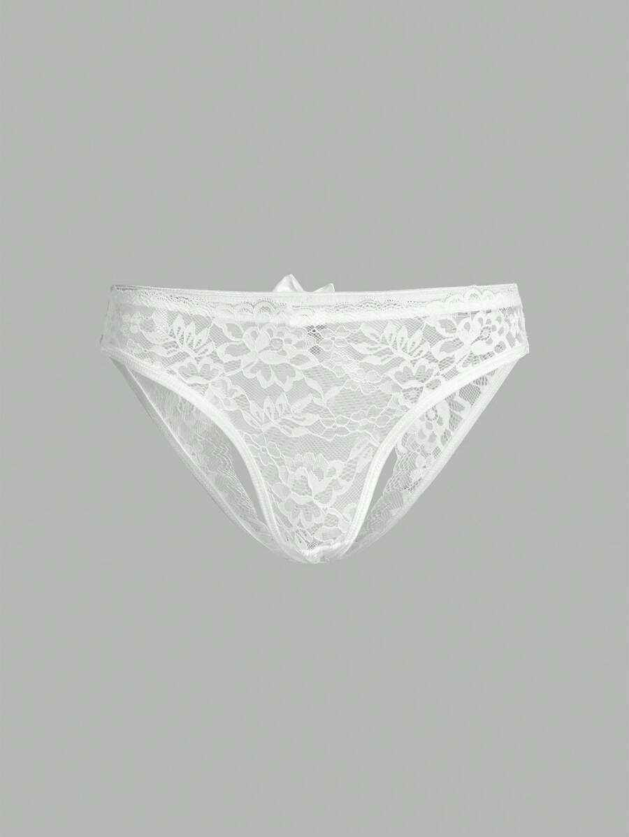 Elegant And Sexy Lace Bowknot Panties For Women
