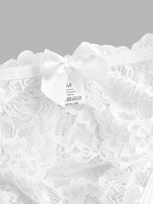 Elegant And Sexy Lace Bowknot Panties For Women