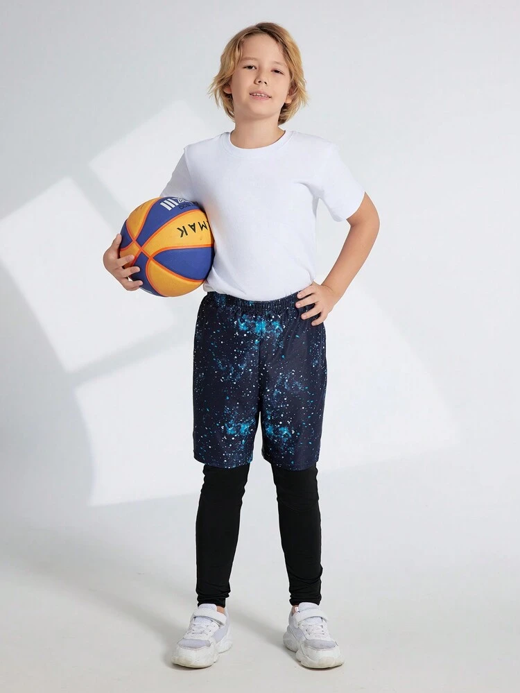 Tween Boy (Big Kid) 2 In 1 Sports Pants