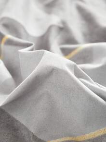 Juego de edredón de poliéster impreso con patrón geométrico de 3 piezas, conjunto de ropa de cama de estilo moderno adecuado para todas las estaciones - Multicolor - Ver 7