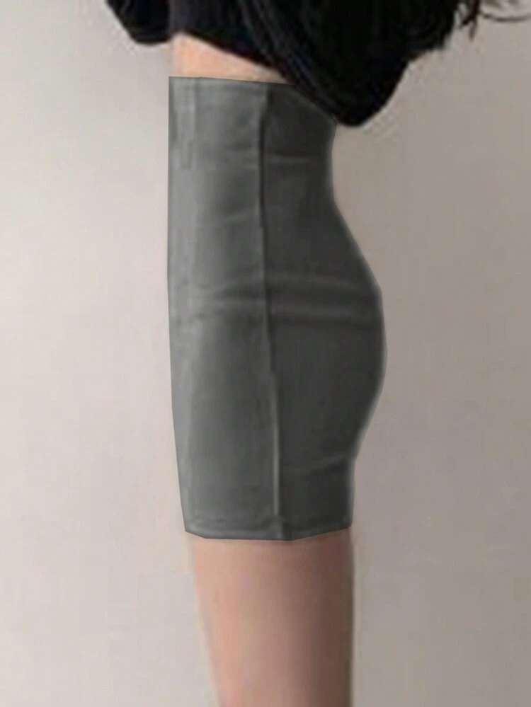 Women's Solid Color Elegant Bodycon Skirt Summer,Pencil Skirt
