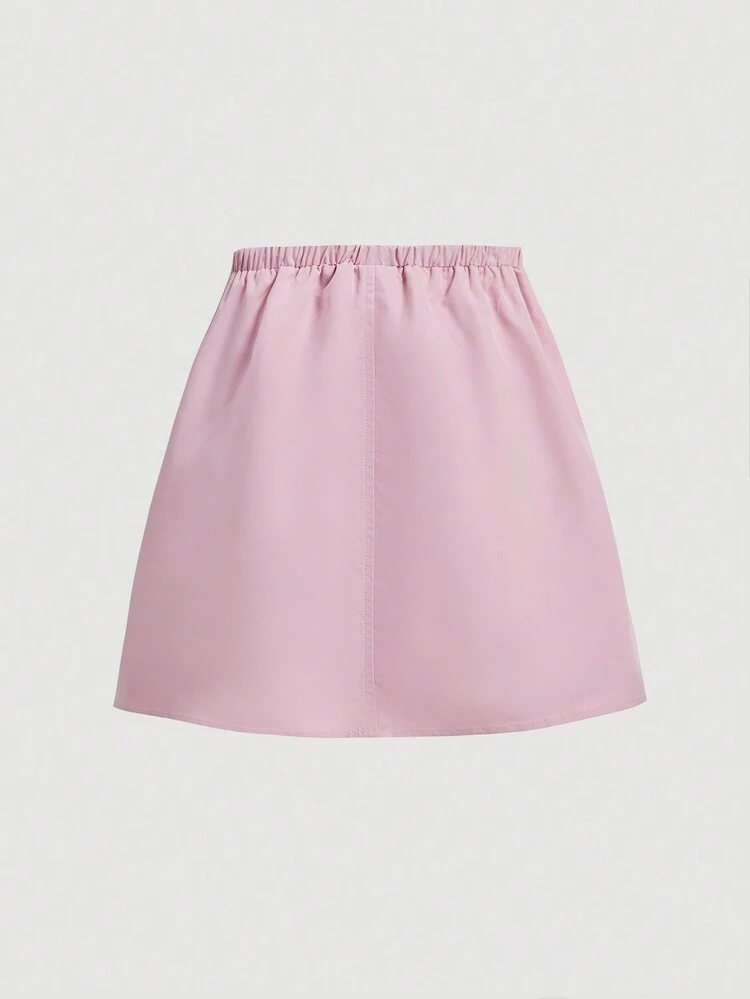 Pink Bow Ladies Summer Skirt
