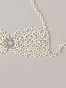 女士遮罩衣（配件隨機，無洗滌標籤） - 白色 - 查看 7