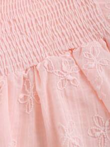 Sweetra Top de tubo impreso simple para mujer para uso diario - Rosa - Ver 3