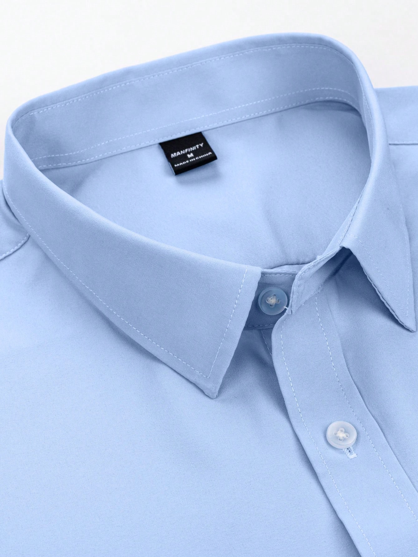 Manfinity Mode قميص كاجوال بأكمام طويلة مطبوع عليه...