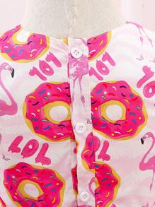 Young Girl Lovely Cartoon Mesh Layered Dress, Sweet Birthday Party Dress For Summer