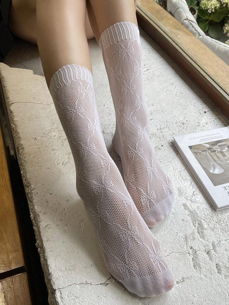 Women's Solid Color Minimalist Daily Matching Socks