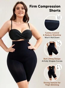 Plus Size Women Tummy Control Butt Lifting Leggings