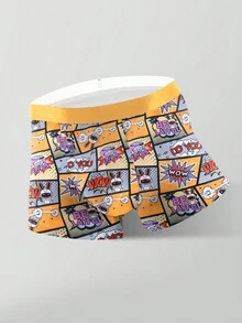 Men's Stylish Printed Boxer Briefs, Pack Of 3 - Multicolor - View 4